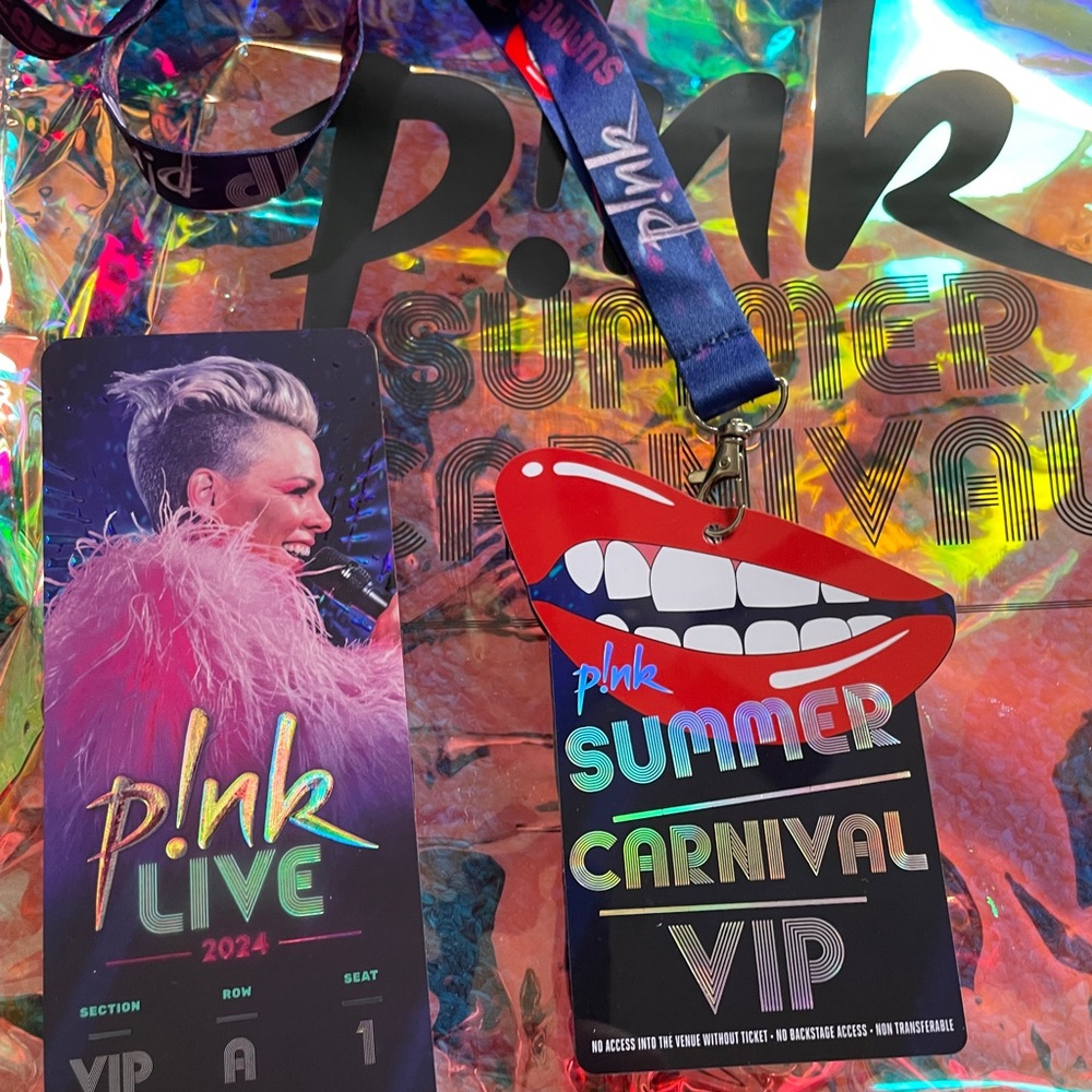 Pink Concert Collectible Bag